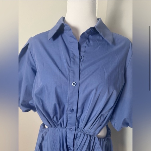 Simkhai Nadine Puff Sleeve Mini Dress/MEDIUM - Picture 4 of 9